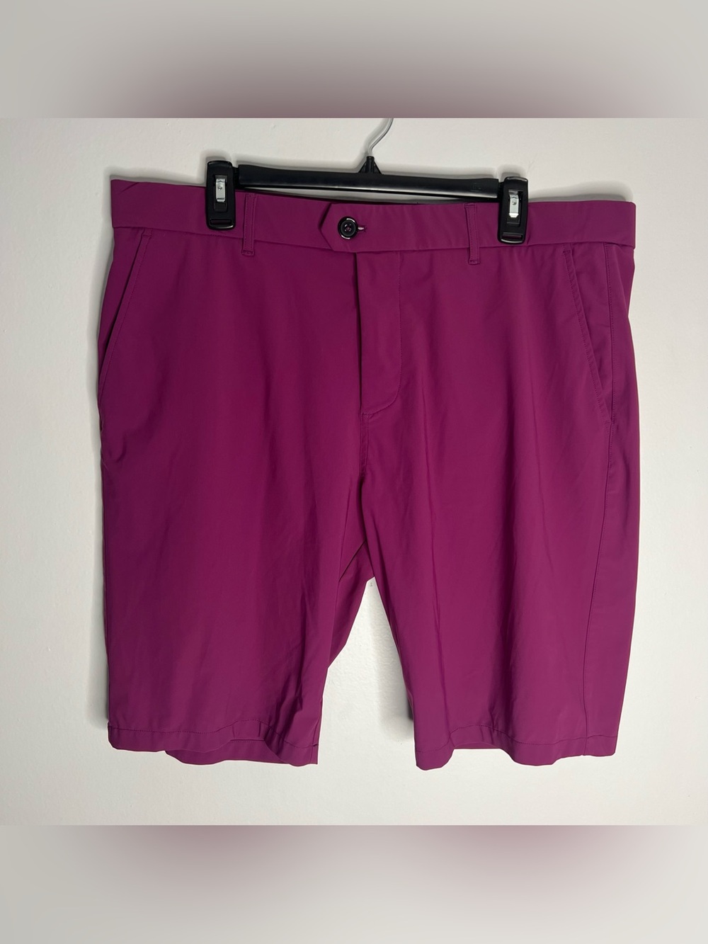 Greyson Montauk Golf Shorts Mens 38 Purple Performance